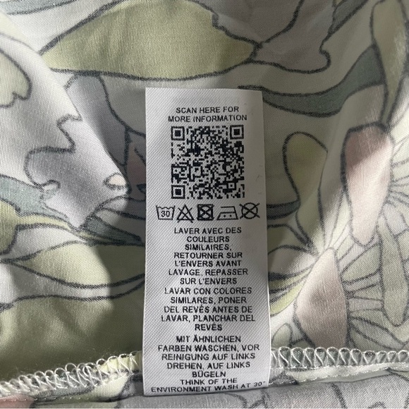 ASOS Floral Midi Dress - Green and Purple - Picture 12 of 12